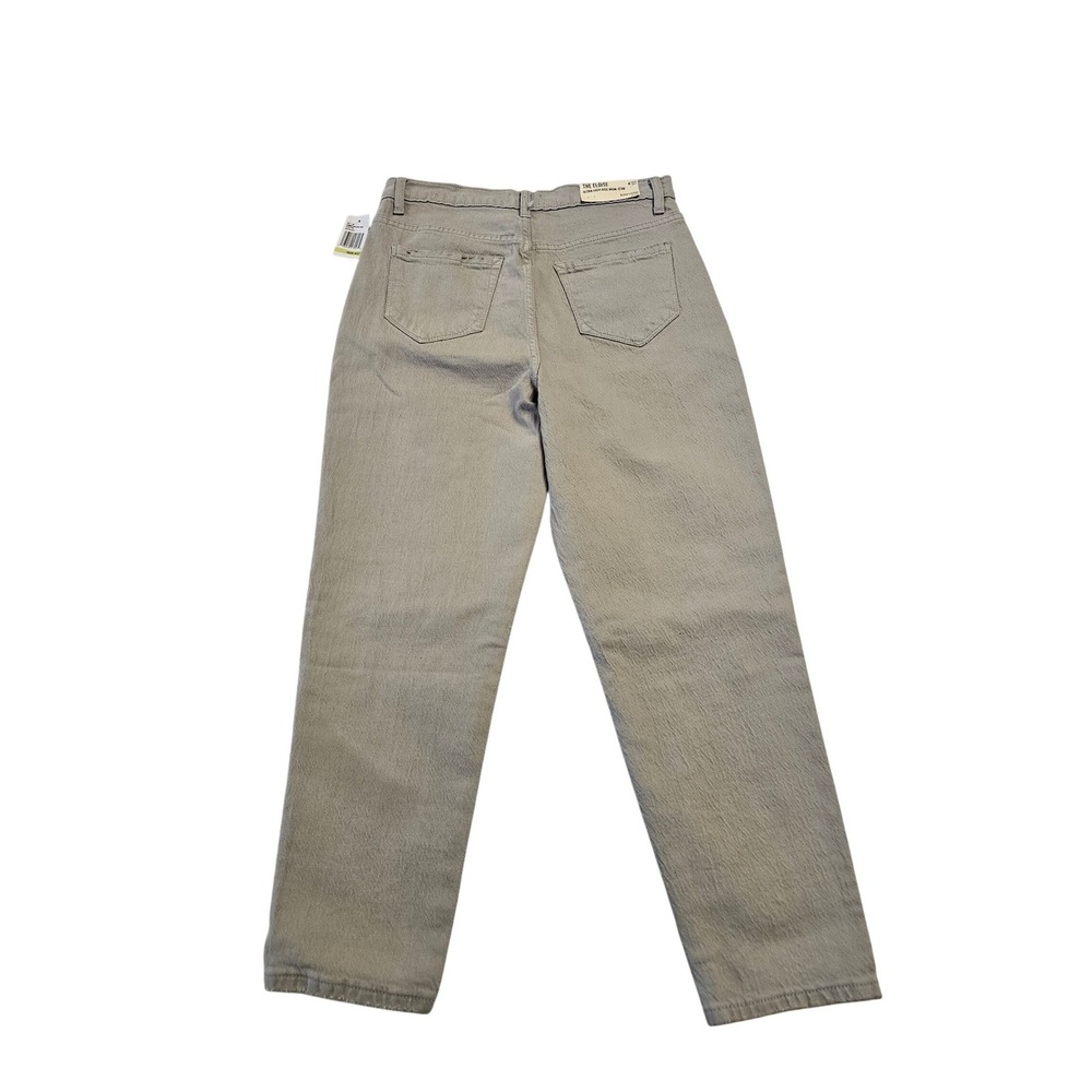 Kensie Jeans The Eloise Ultra High Rise Mom Jean Moonlight Grey 4/27 new